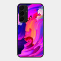 Canvas Print Glossy Metal Case Cover For Samsung Galaxy A55 5G