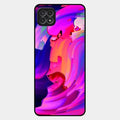 Canvas Print Glossy Metal Case Cover For Samsung Galaxy F42 5G