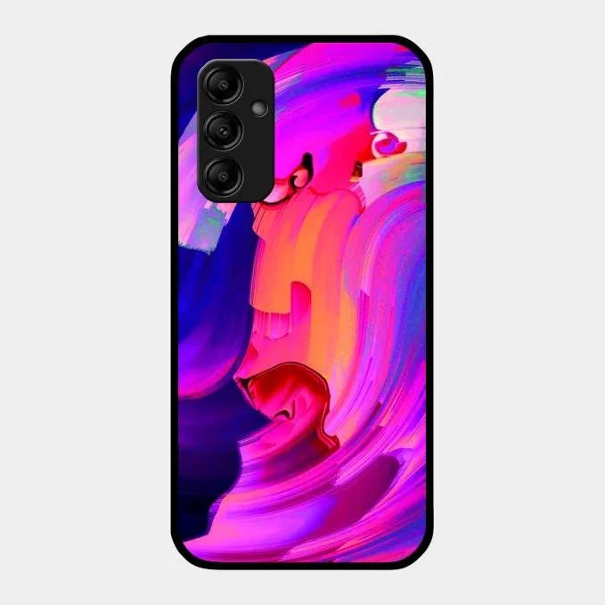 Canvas Print Glossy Metal Case Cover For Samsung Galaxy M14 5G
