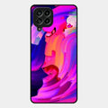 Canvas Print Glossy Metal Case Cover For Samsung Galaxy M53 5G