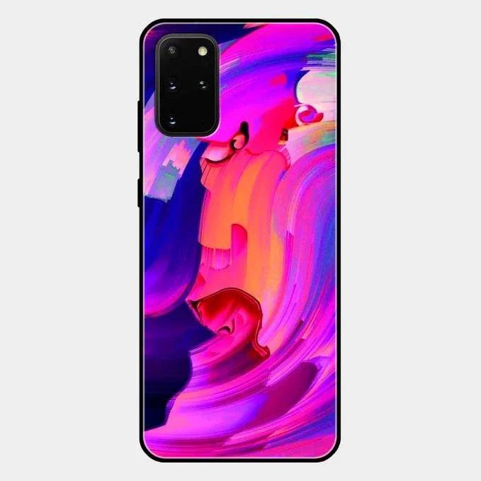 Canvas Print Glossy Metal Case Cover For Samsung Galaxy S20 Plus