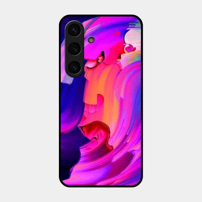 Canvas Print Glossy Metal Case Cover For Samsung Galaxy S25 Plus 5G