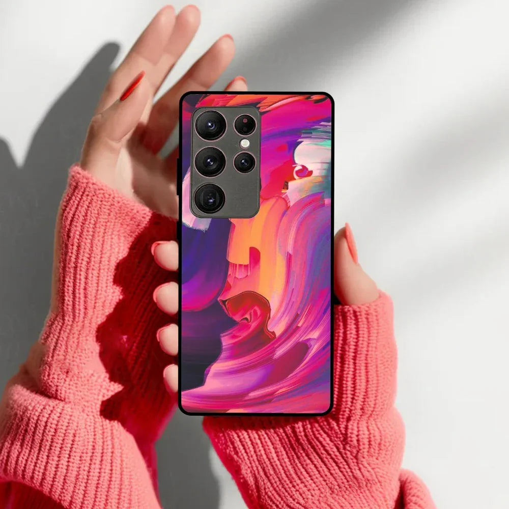 Canvas Print Glossy Metal Case Cover For Samsung - ShopOnCliQ