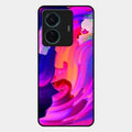 Canvas Print Glossy Metal Case Cover For Vivo T1 Pro 5G