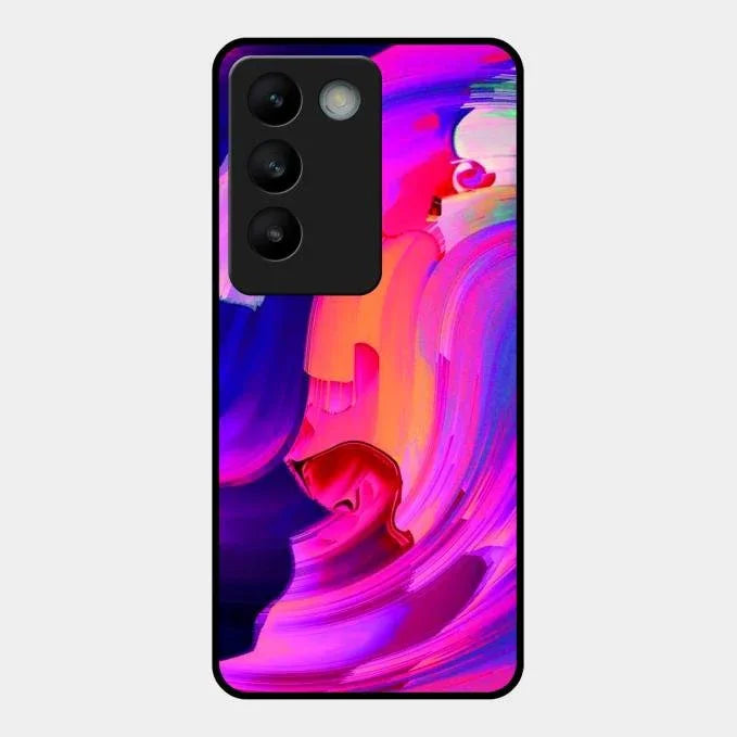 Canvas Print Glossy Metal Case Cover For Vivo T3 5G