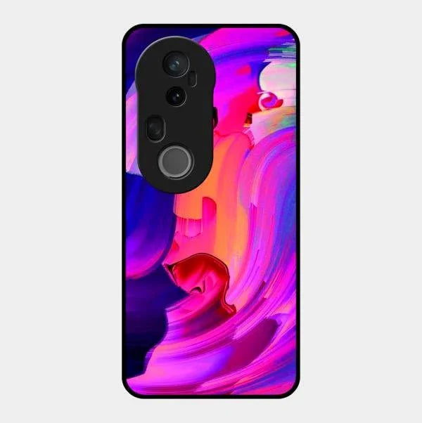 Canvas Print Glossy Metal Case Cover For Vivo T4 Ultra 5G