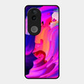Canvas Print Glossy Metal Case Cover For Vivo T4R 5G