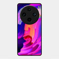 Canvas Print Glossy Metal Case Cover For Vivo X100 Pro 5G