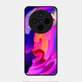 Canvas Print Glossy Metal Case Cover For Vivo X200 5G