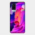 Canvas Print Glossy Metal Case Cover For Vivo X60 5G