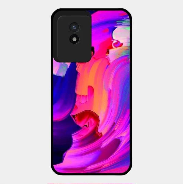 Canvas Print Glossy Metal Case Cover For Vivo Y02T