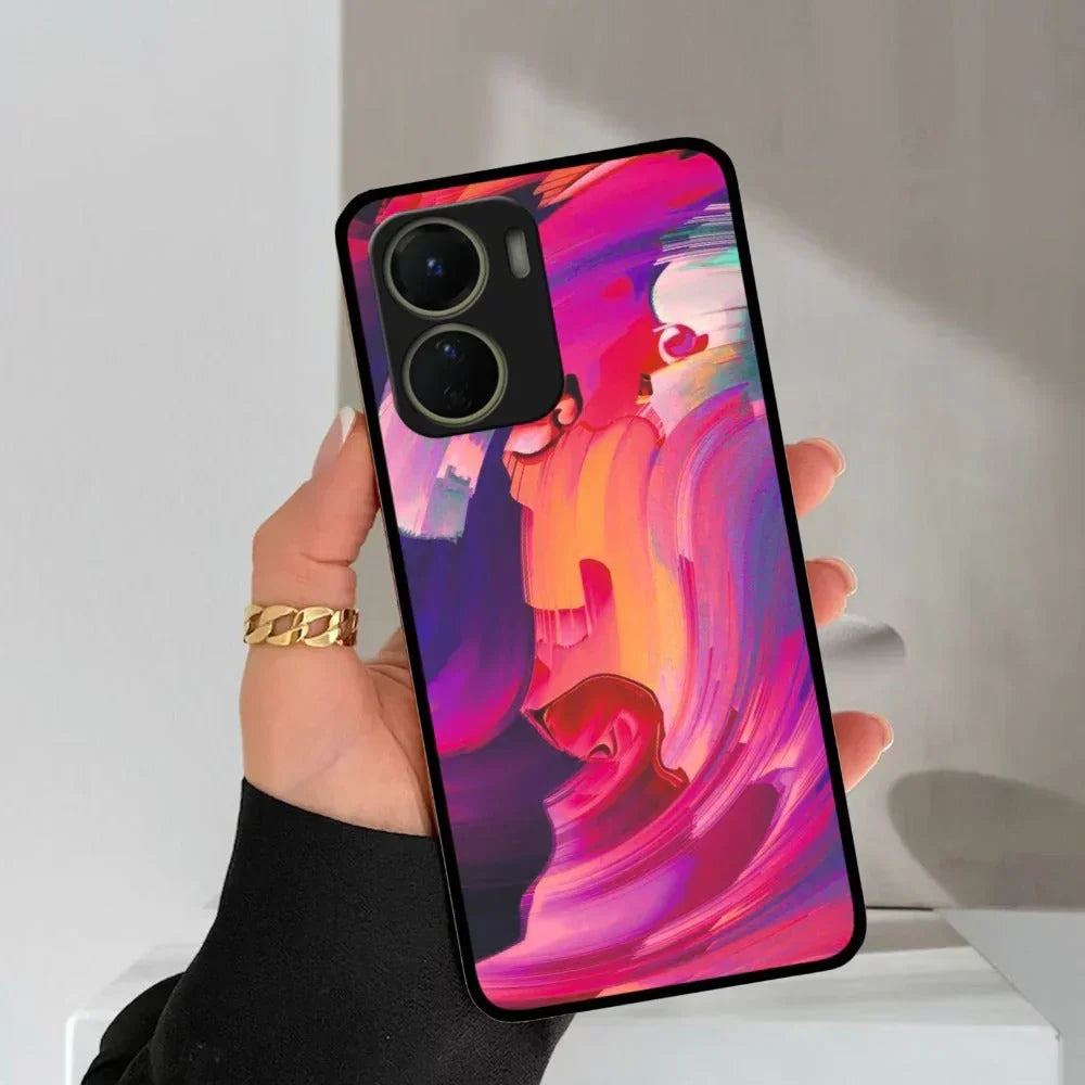 Canvas Print Glossy Metal Case Cover For Vivo - ShopOnCliQ