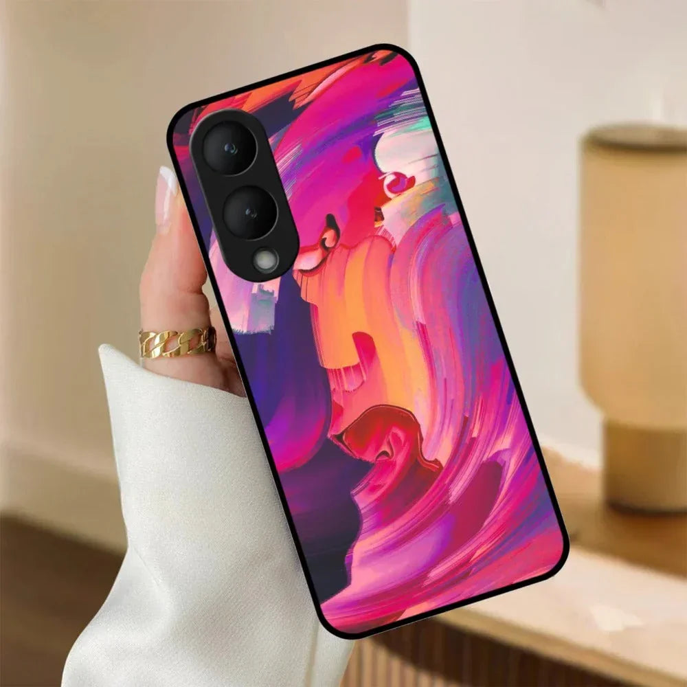 Canvas Print Glossy Metal Case Cover For Vivo - ShopOnCliQ