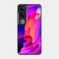 Canvas Print Glossy Metal Case Cover For Vivo Y300 5G