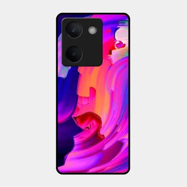 Canvas Print Glossy Metal Case Cover For Vivo Y300 Plus 5G