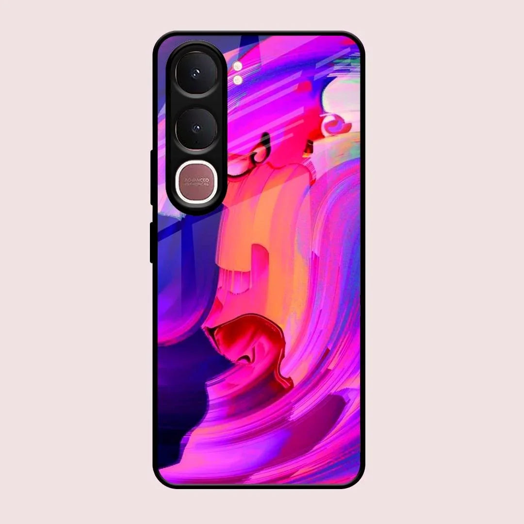 Canvas Print Glossy Metal Case Cover For Vivo Y31 5G