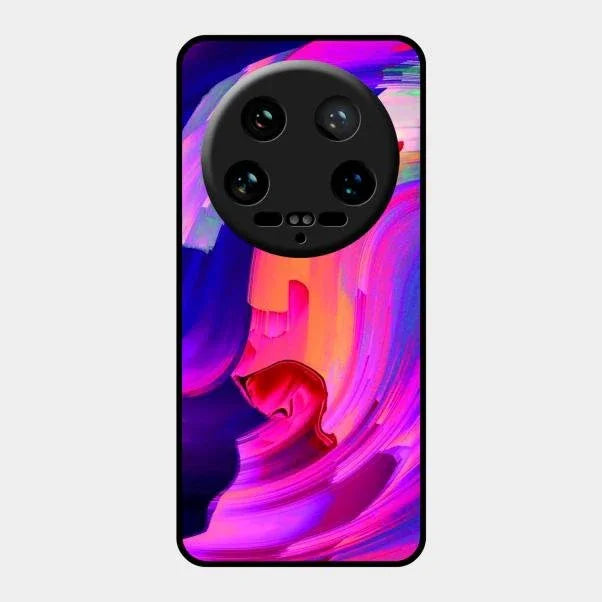 Canvas Print Glossy Metal Case Cover For Xiaomi 14 Ultra