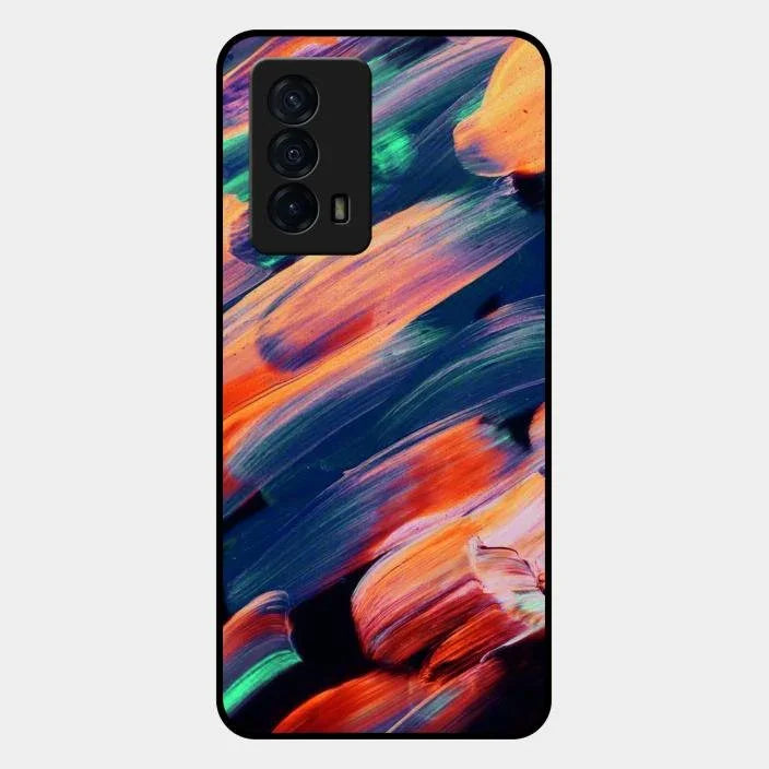 Canvas Print Glossy Metal Case Cover V2 For Iqoo Z5 5G