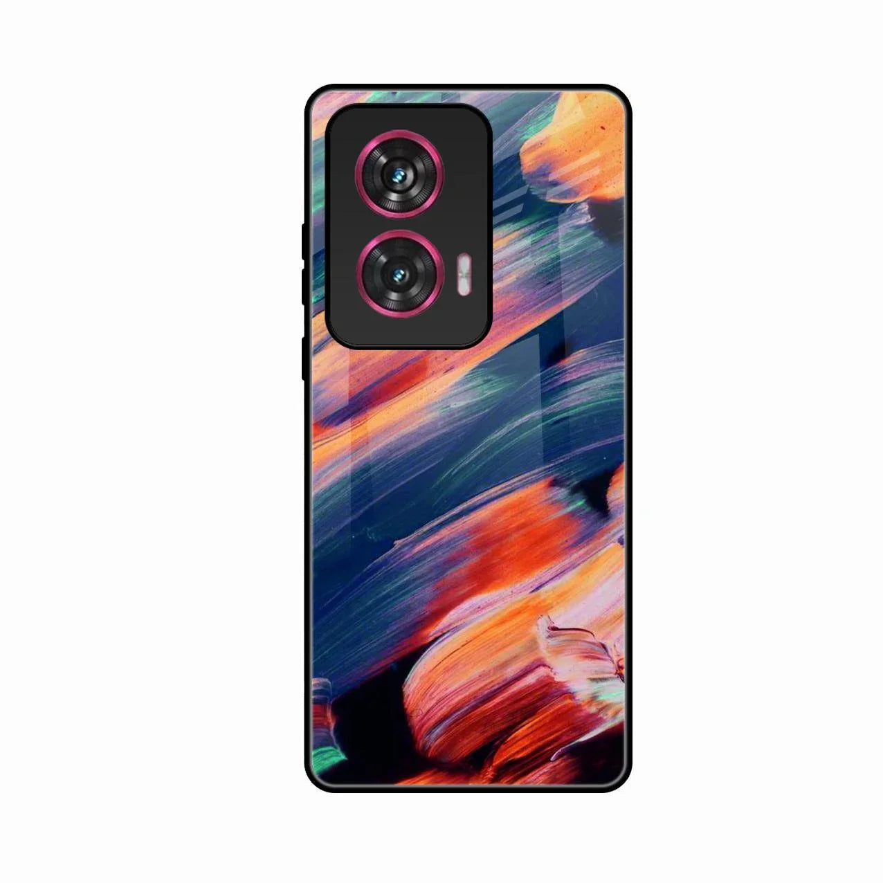 Canvas Print Glossy Metal Case Cover V2 For Motorola G85 5G