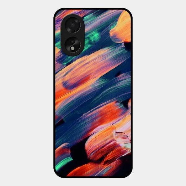 Canvas Print Glossy Metal Case Cover V2 For Oppo A38