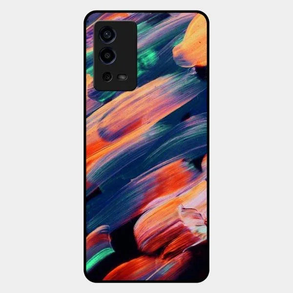 Canvas Print Glossy Metal Case Cover V2 For Oppo A55