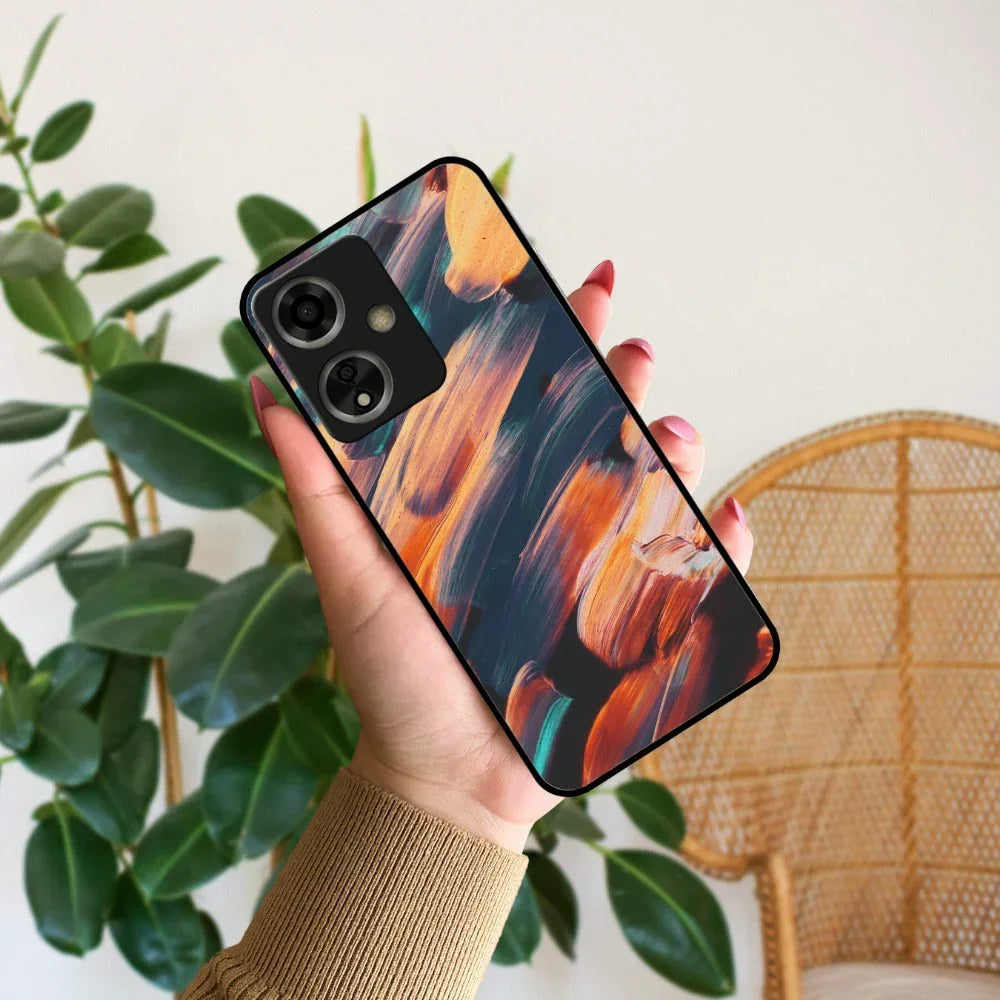 Canvas Print Glossy Metal Case Cover V2 For Oppo - ShopOnCliQ