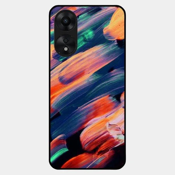 Canvas Print Glossy Metal Case Cover V2 For Oppo A78 5G