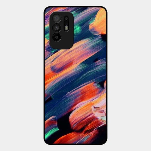 Canvas Print Glossy Metal Case Cover V2 For Oppo F19 Pro Plus 5G