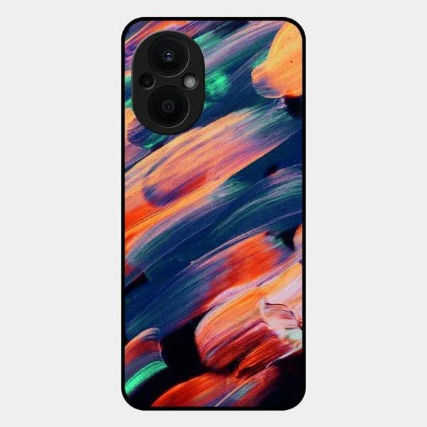 Canvas Print Glossy Metal Case Cover V2 For Oppo F21S Pro 5G