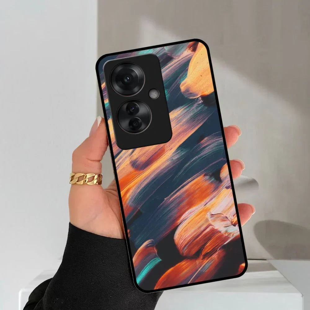 Canvas Print Glossy Metal Case Cover V2 For Oppo - ShopOnCliQ