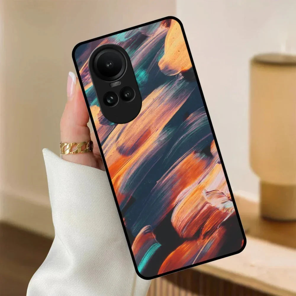 Canvas Print Glossy Metal Case Cover V2 For Oppo - ShopOnCliQ