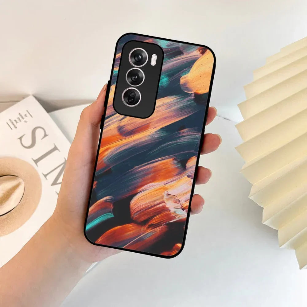 Canvas Print Glossy Metal Case Cover V2 For Oppo - ShopOnCliQ