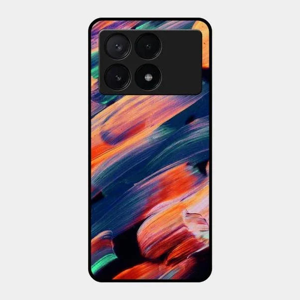 Canvas Print Glossy Metal Case Cover V2 For Poco X6 Pro 5G