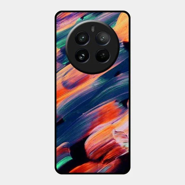 Canvas Print Glossy Metal Case Cover V2 For Realme 12 Pro Plus 5G