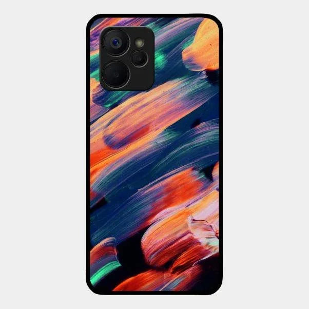 Canvas Print Glossy Metal Case Cover V2 For Realme 9I 5G