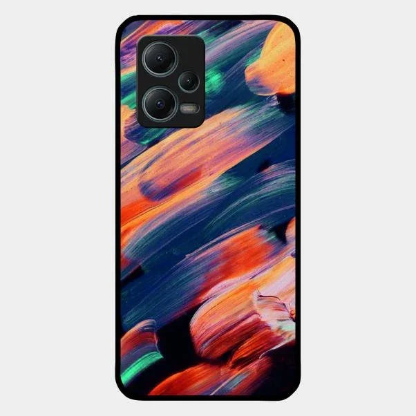 Canvas Print Glossy Metal Case Cover V2 For Redmi Note 12 5G
