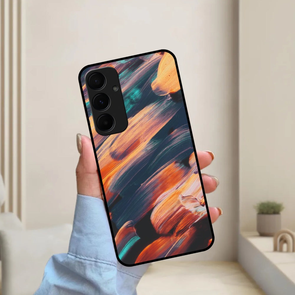 Canvas Print Glossy Metal Case Cover V2 For Samsung