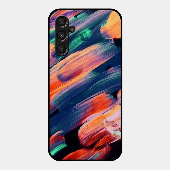 Canvas Print Glossy Metal Case Cover V2 For Samsung Galaxy M34 5G