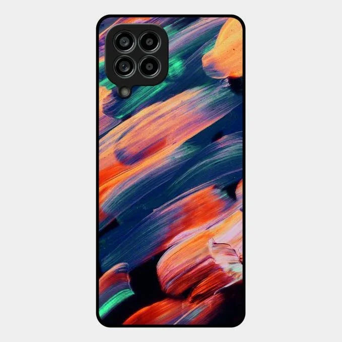 Canvas Print Glossy Metal Case Cover V2 For Samsung Galaxy M53 5G