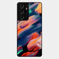 Canvas Print Glossy Metal Case Cover V2 For Samsung Galaxy S21 Ultra