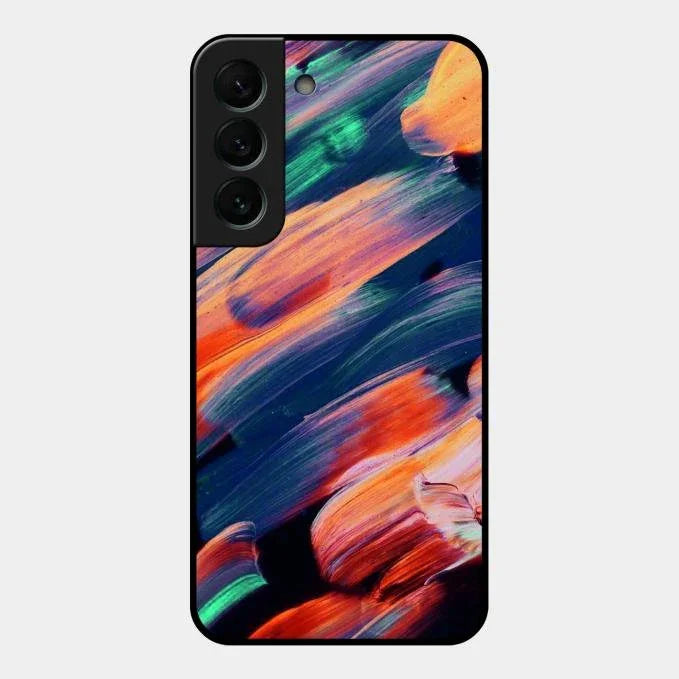 Canvas Print Glossy Metal Case Cover V2 For Samsung Galaxy S22 Plus 5G