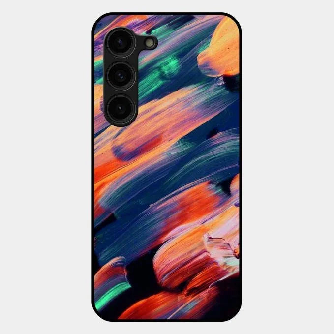 Canvas Print Glossy Metal Case Cover V2 For Samsung Galaxy S23 Plus 5G