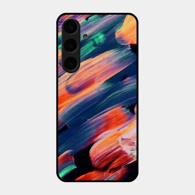 Canvas Print Glossy Metal Case Cover V2 For Samsung Galaxy S24 Plus 5G
