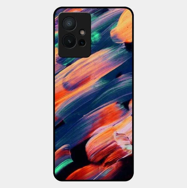 Canvas Print Glossy Metal Case Cover V2 For Vivo T1 5G