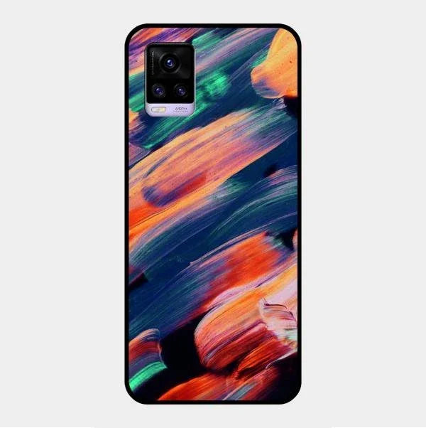 Canvas Print Glossy Metal Case Cover V2 For Vivo V20