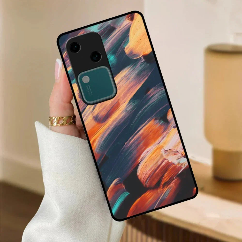 Canvas Print Glossy Metal Case Cover V2 For Vivo - ShopOnCliQ