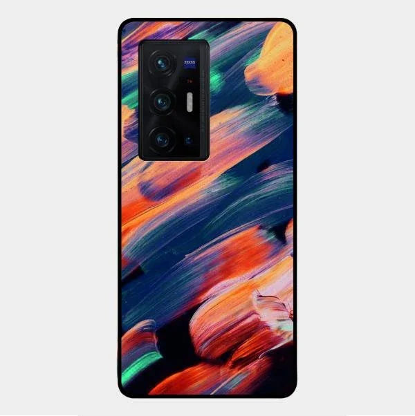 Canvas Print Glossy Metal Case Cover V2 For Vivo X70 Pro Plus 5G