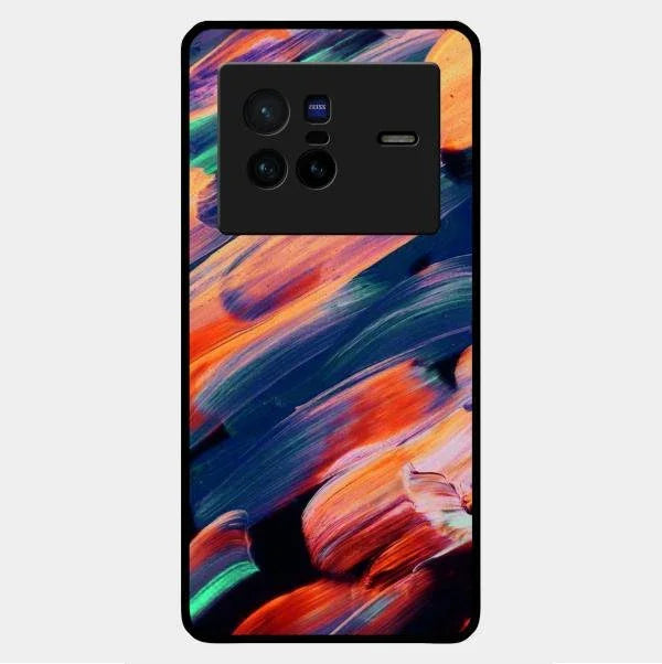 Canvas Print Glossy Metal Case Cover V2 For Vivo X80 5G