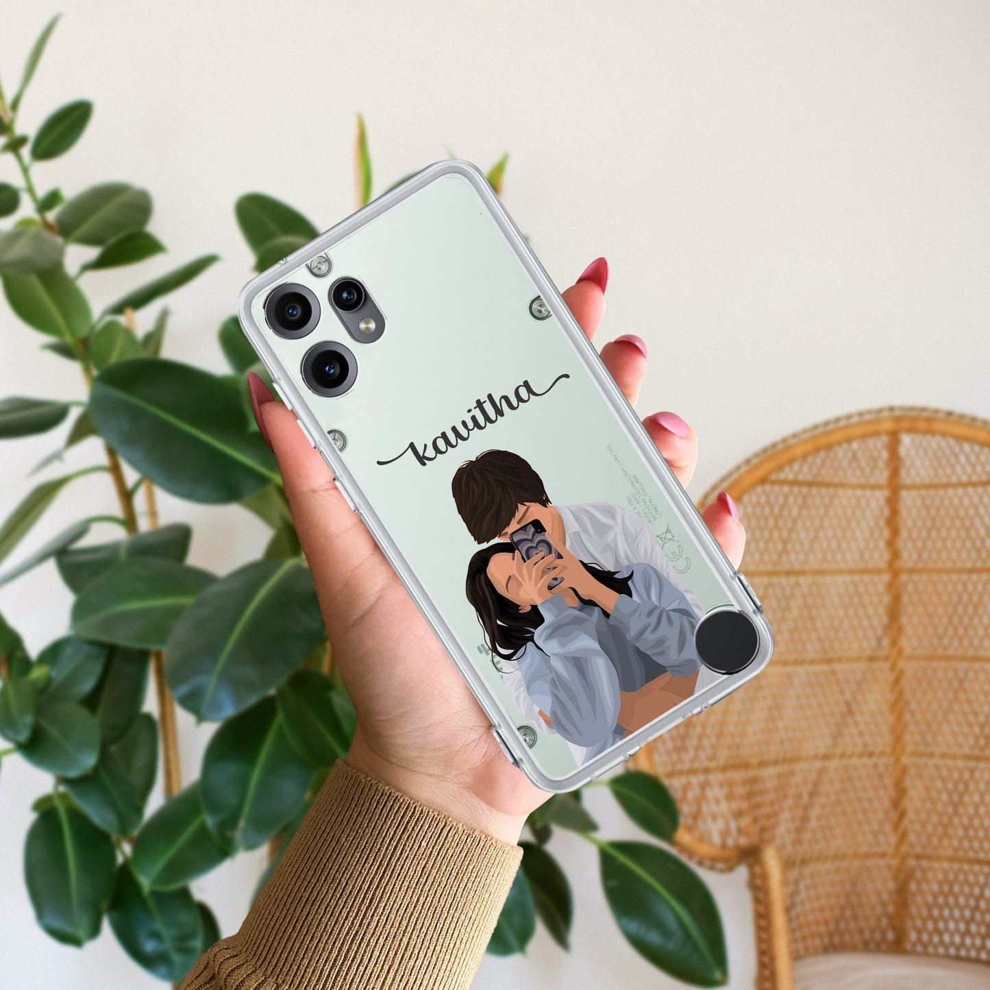 Captured Love Customize Transparent Silicon Case For Nothing