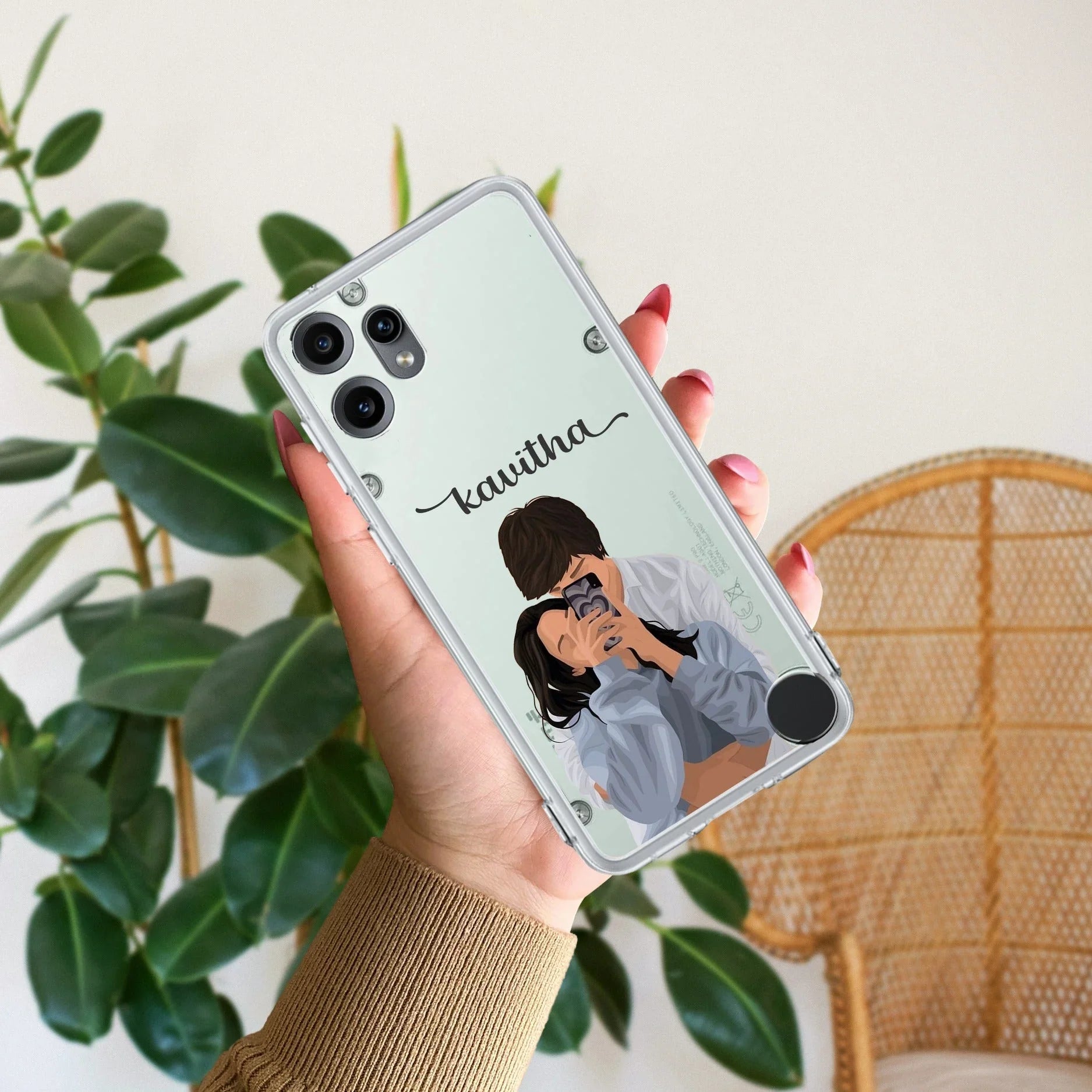 Captured Love Customize Transparent Silicon Case For Nothing - ShopOnCliQ